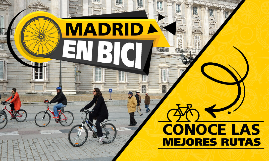 Las rutas en bicicleta por Madrid ahora son más fáciles