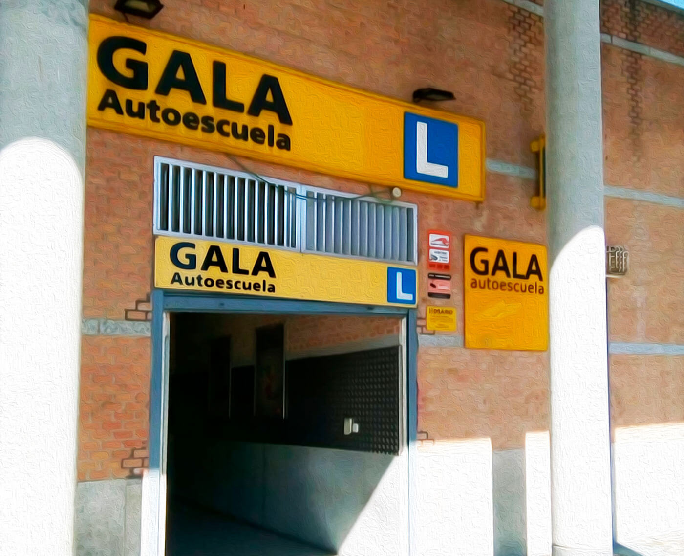 Fachada-Tres-Cantos-Estacion-Autoescuela-Gala