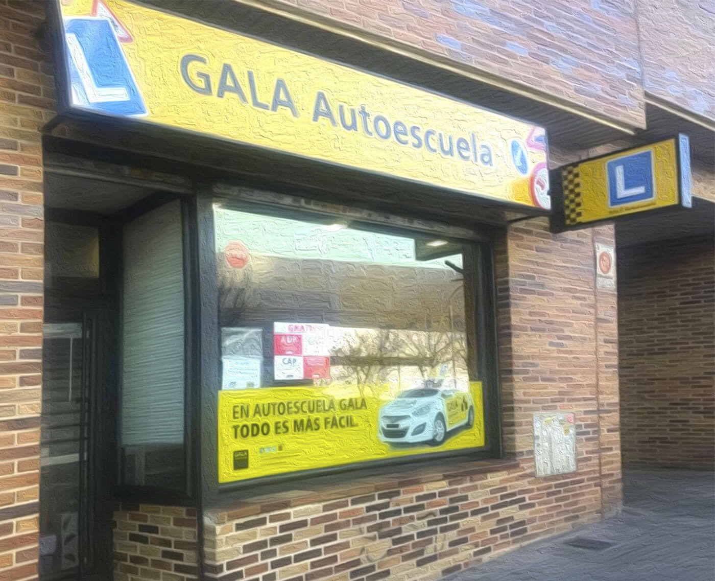 Fachada-Coslada-Autoescuela-Gala