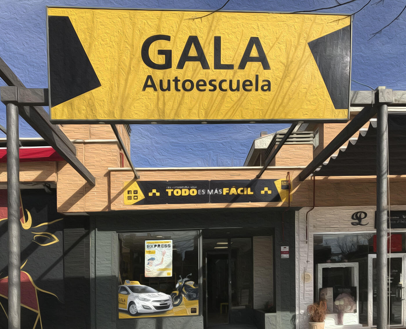 Fachada-Boadilla-del-Monte-Autoescuela-Gala