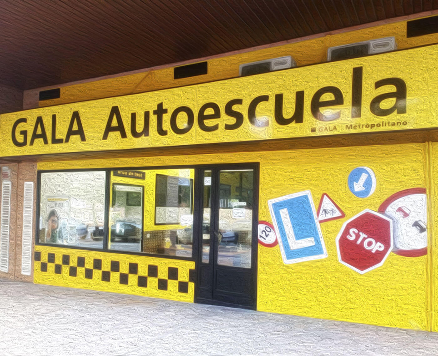 Fachada-Metropolitano-Autoescuela-Gala